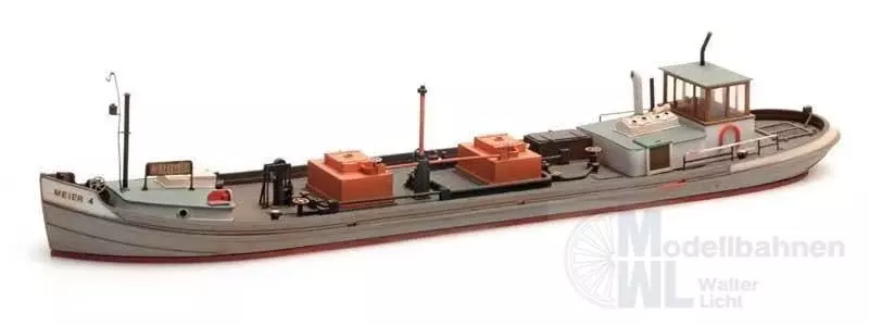 ARTITEC b.v. 50111 - Binnenschiffahrt-Tanker BAUSATZ H0 1:87