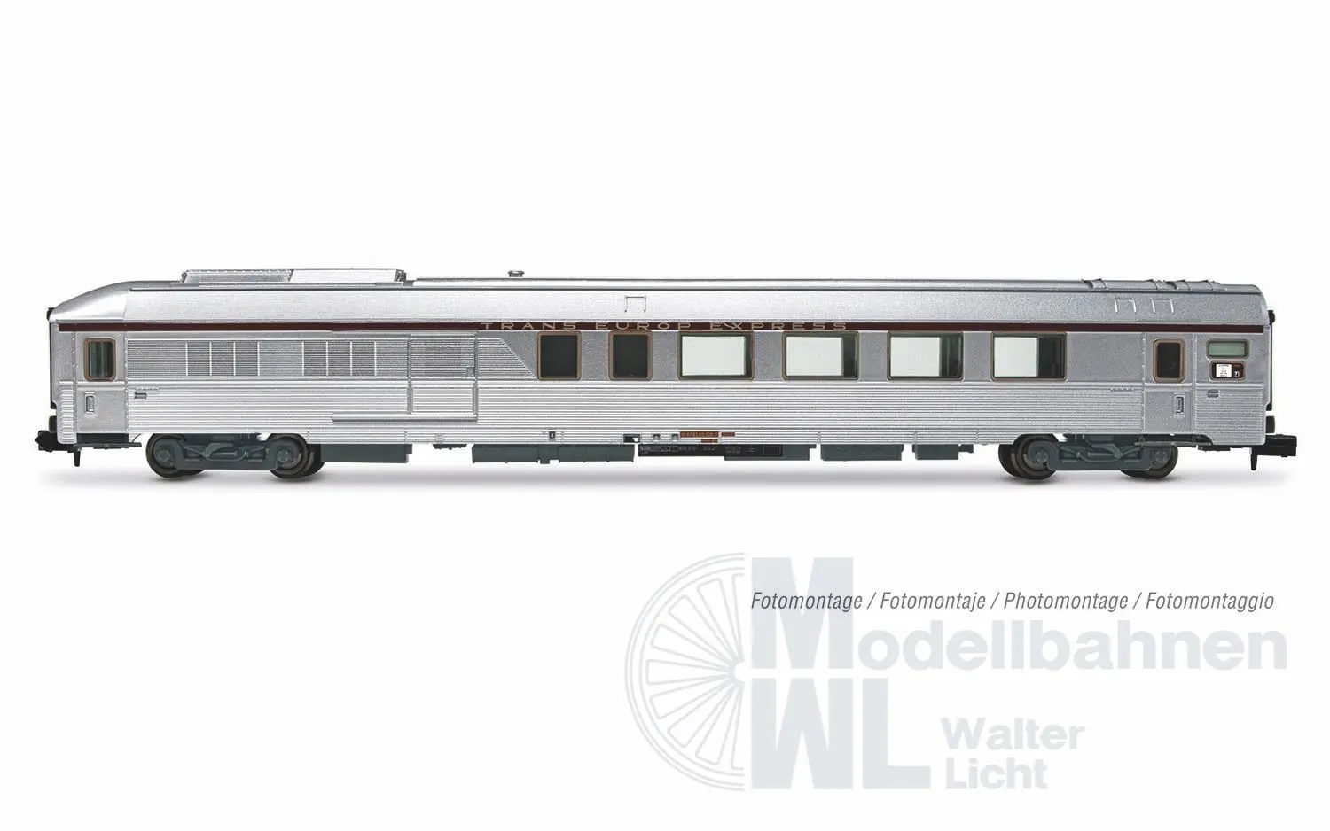 Arnold 4500 - Personenwagen Set SNCF Ep.IV TEE Mistral 3.tlg. N 1:160