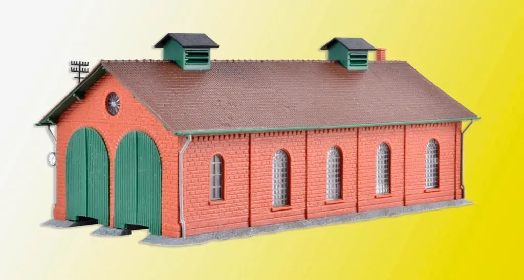 Kibri 37438 - Lokschuppen zweiständig N 1:160