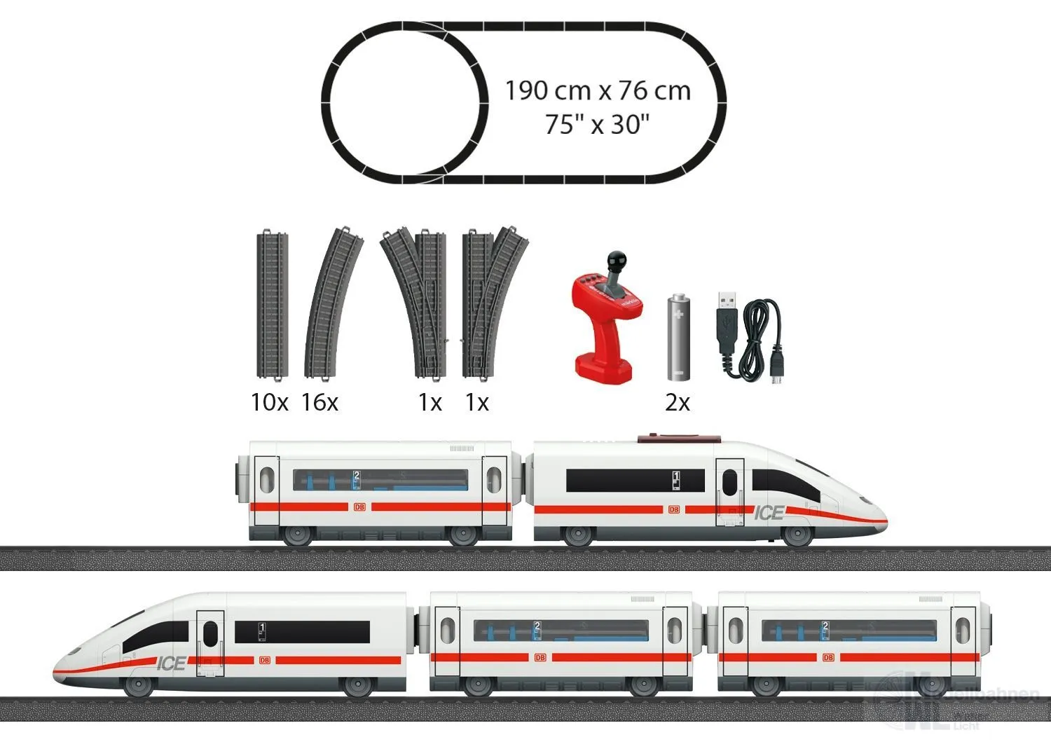 Märklin 29420 - Startpackung ICE 3 H0/MyWorld