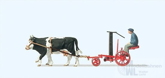 Preiser 30443 - Mähmaschine H0 1:87