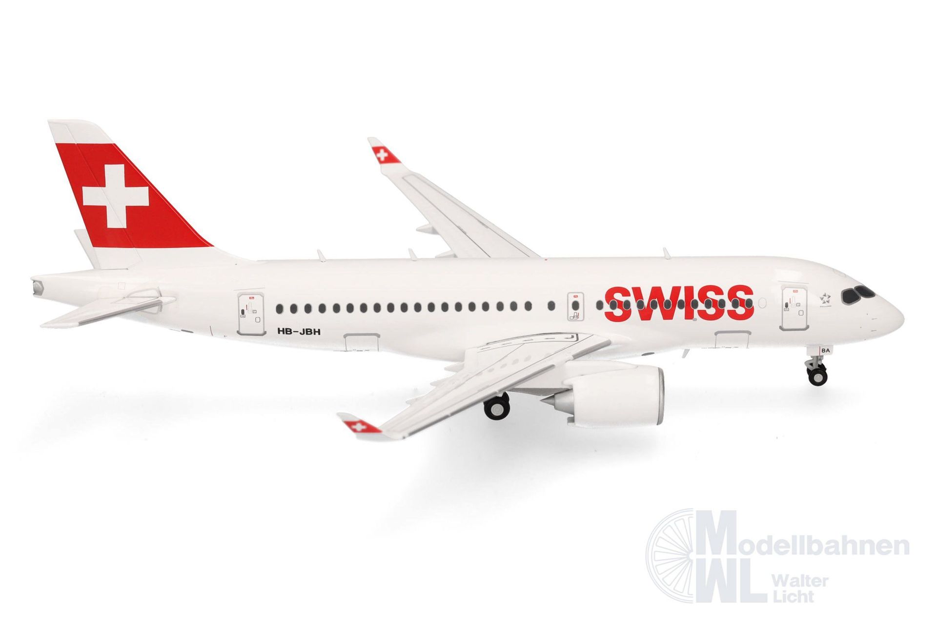 Herpa 558471-002 - Airbus A220-100 Swiss International Air Lines 1:200