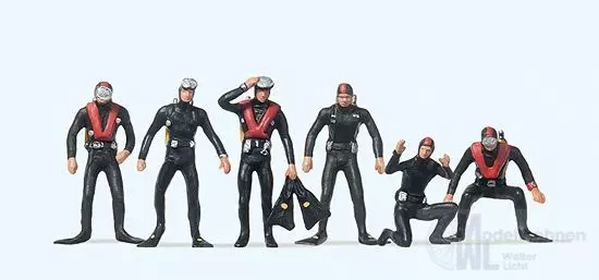 Preiser 10249 - Leichttaucher H0 1:87