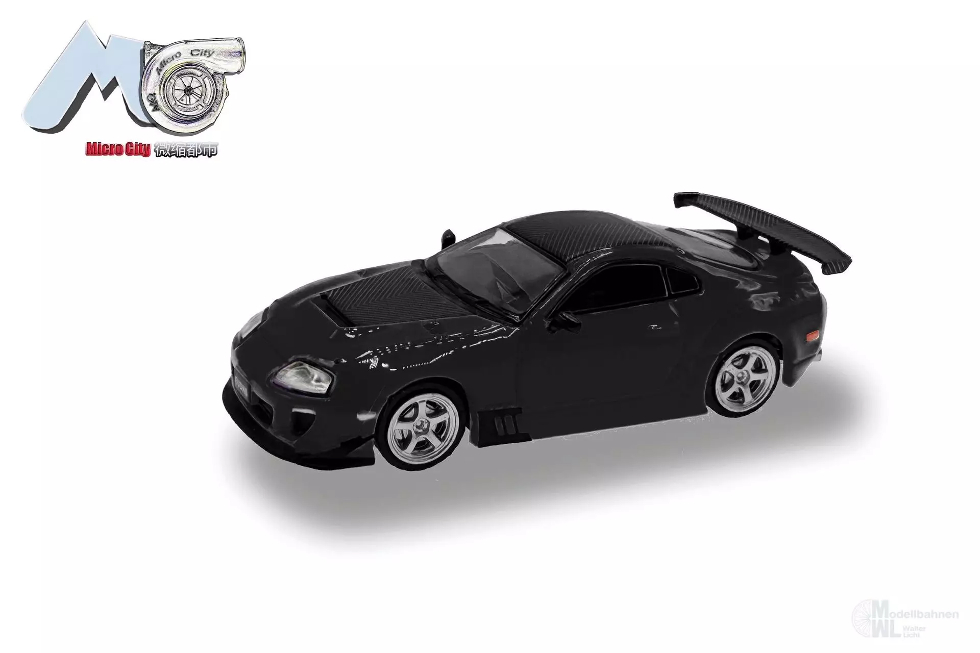 Herpa 87MC000030 - Toyota Supra schwarz H0 1:87