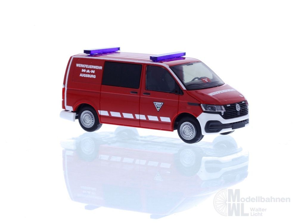 Rietze 53969 - Volkswagen T6.1 Werkfeuerwehr MAN Augsburg H0 1:87