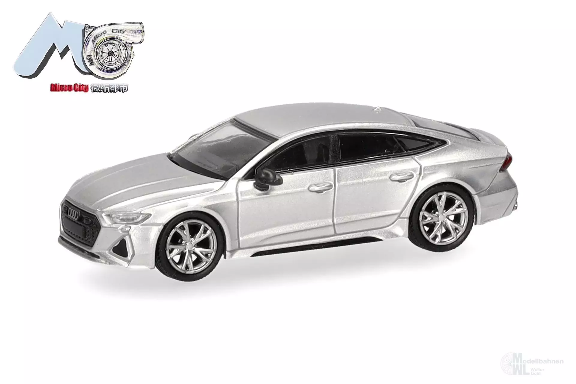 Herpa 87MC000083 - Audi RS7, silber H0 1:87