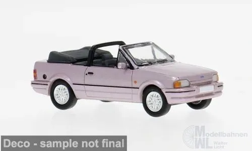 PCX-Models 871577 - Ford Escort MK IV Cabriolet violett 1986 H0 1:87