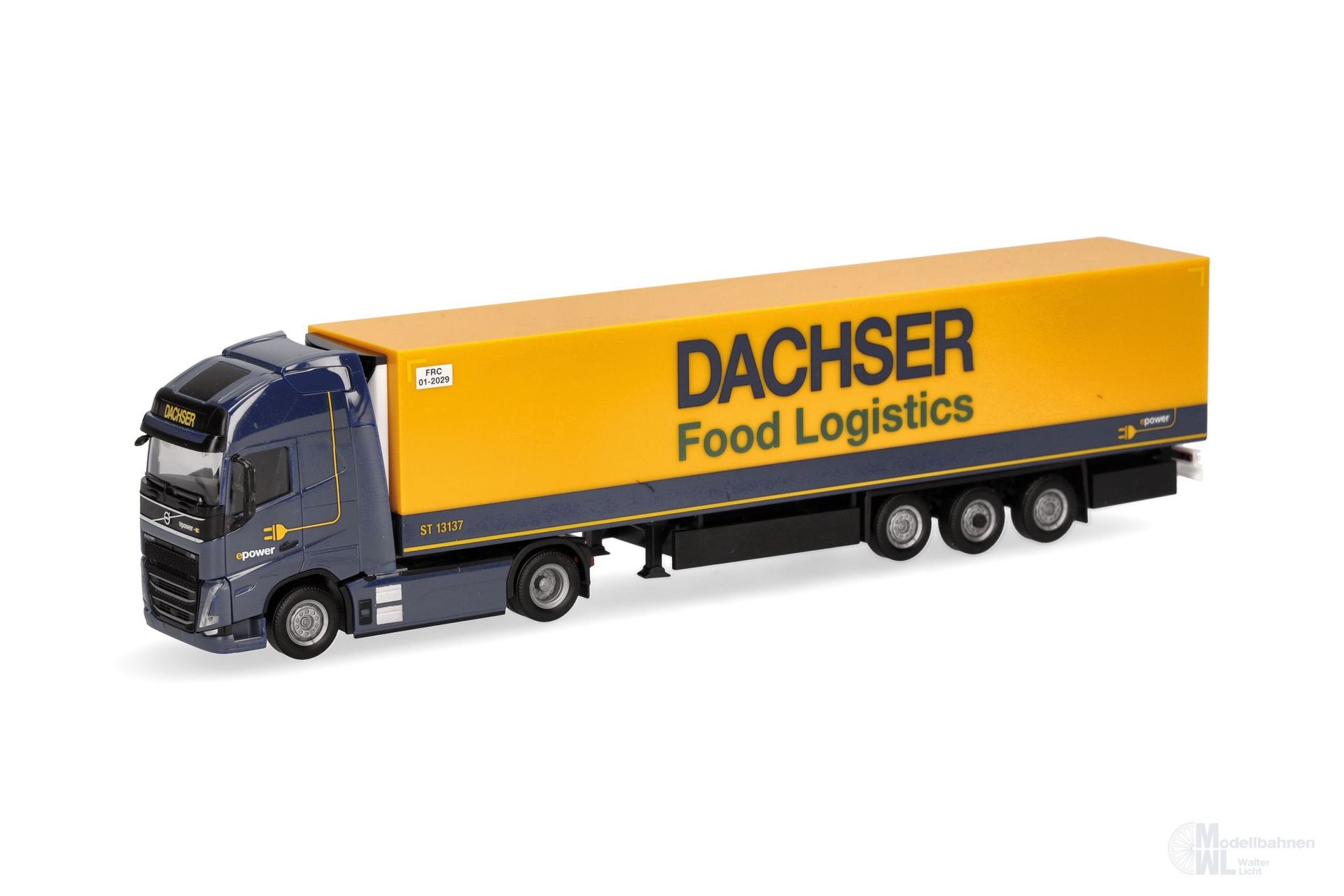 Herpa 316798 - Volvo FH GL XL Electric KüKoSz H0 1:87 Herpa 316798 - Volvo FH GL XL Electric KüKoSz H0 1:87