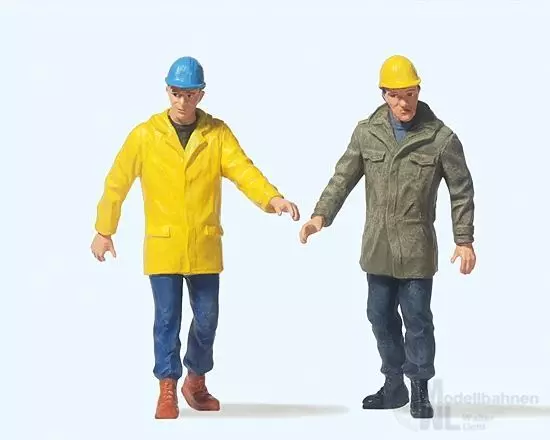 Preiser 45088 - Industriearbeiter. Gehend Spur G