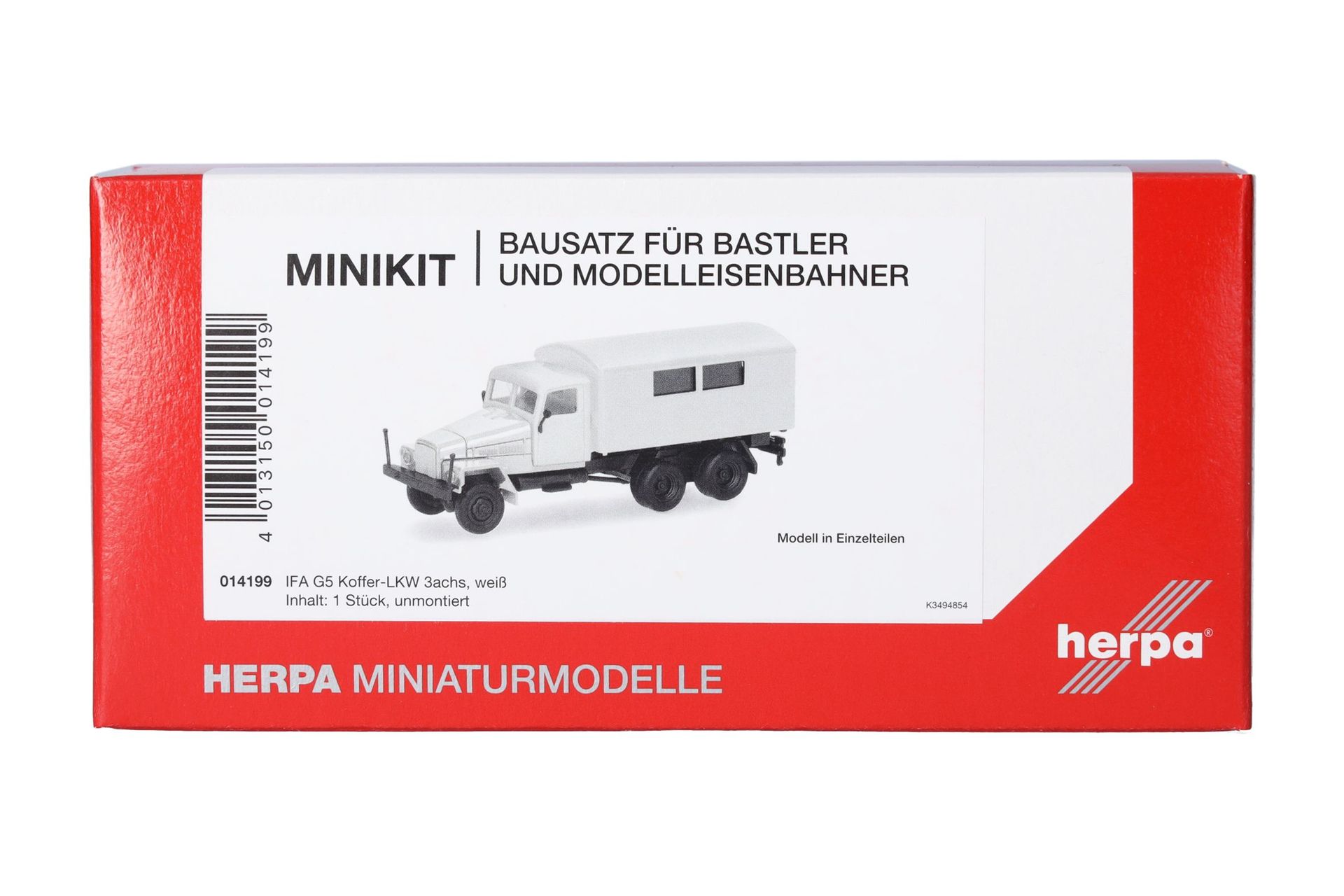 Herpa 014199 - MiKi IFA G5 Koffer-LKW m.Fenst H0 1:87