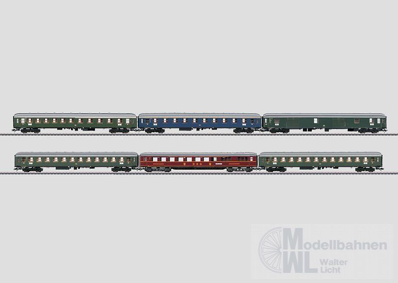 Märklin 43969 - MÄRKLIN - INSIDER Schnellzug-Wagenset DB Ep.III 6.tlg. H0/WS
