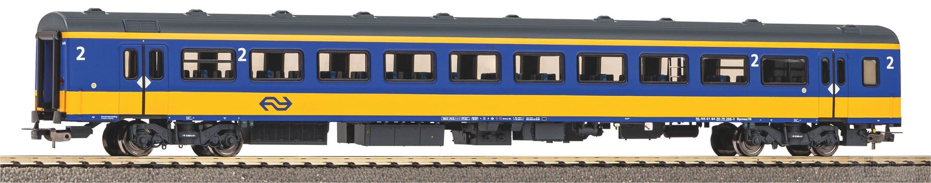 Piko 97645 - Personenwagen NS Ep.VI ICR 2.Kl. H0/GL