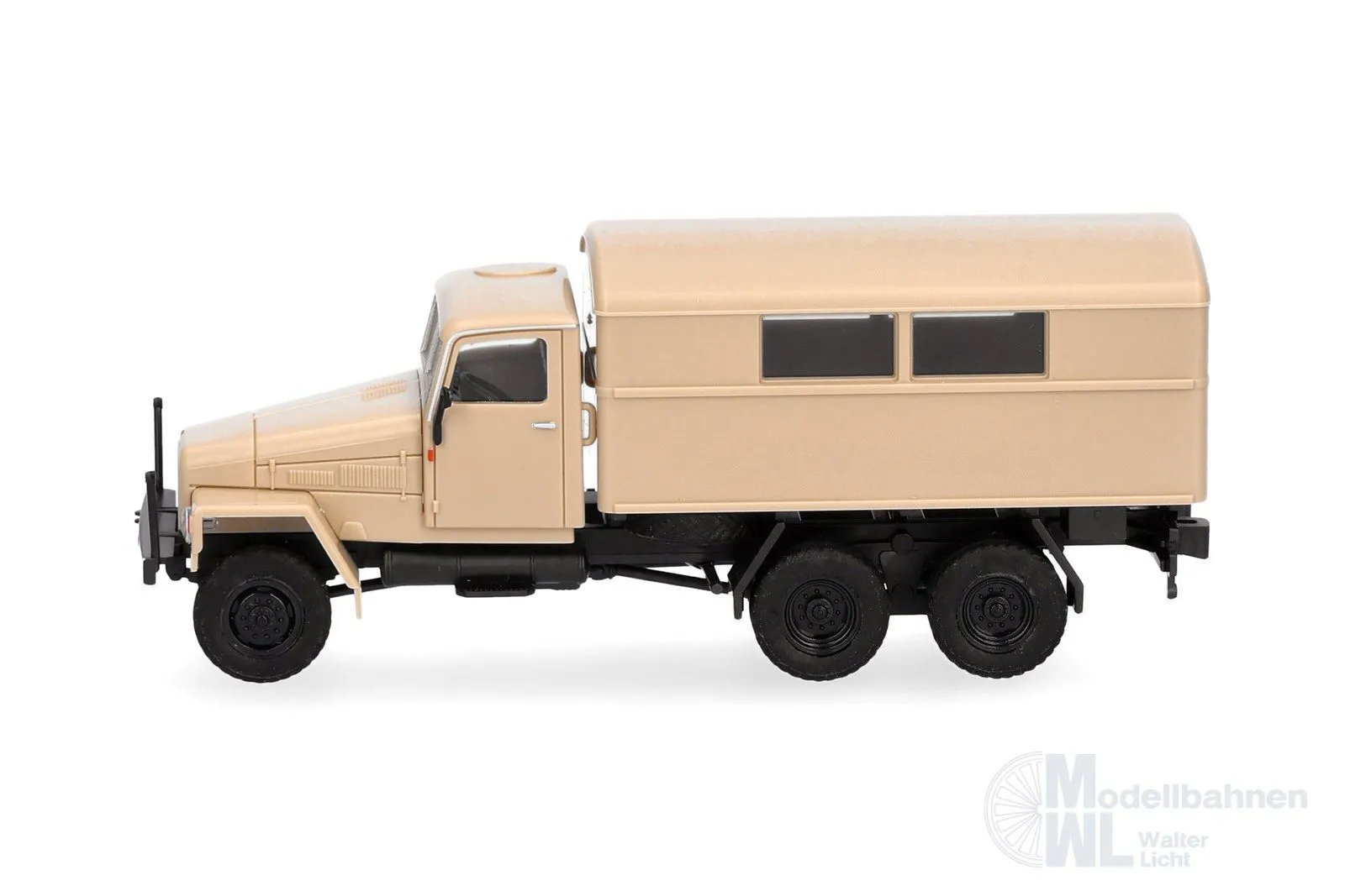 Herpa 747325 - IFA G5 Koffer-LKW sandbeige H0 1:87