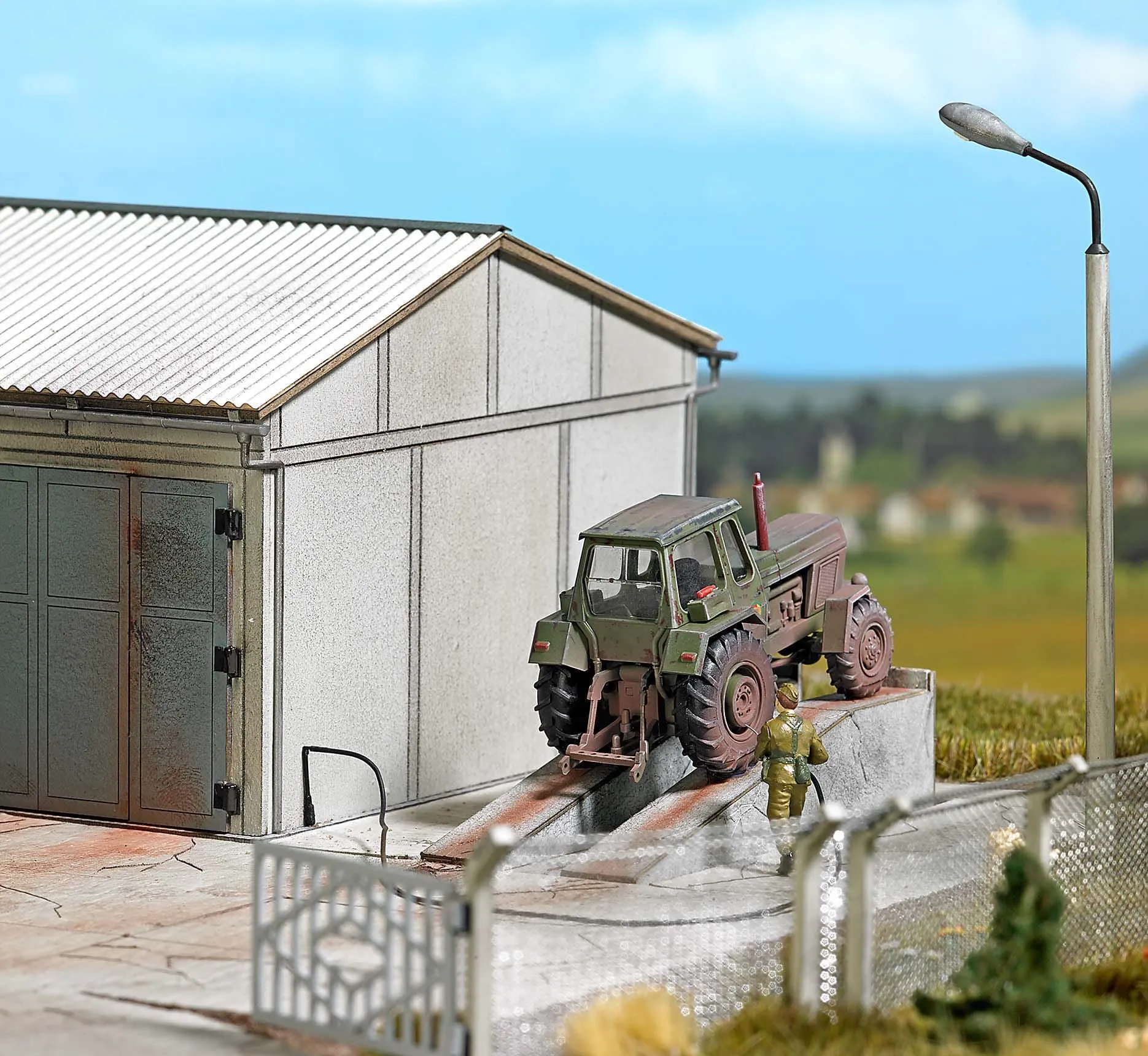 Busch 9621 - Reparatur-Rampe H0 1:87