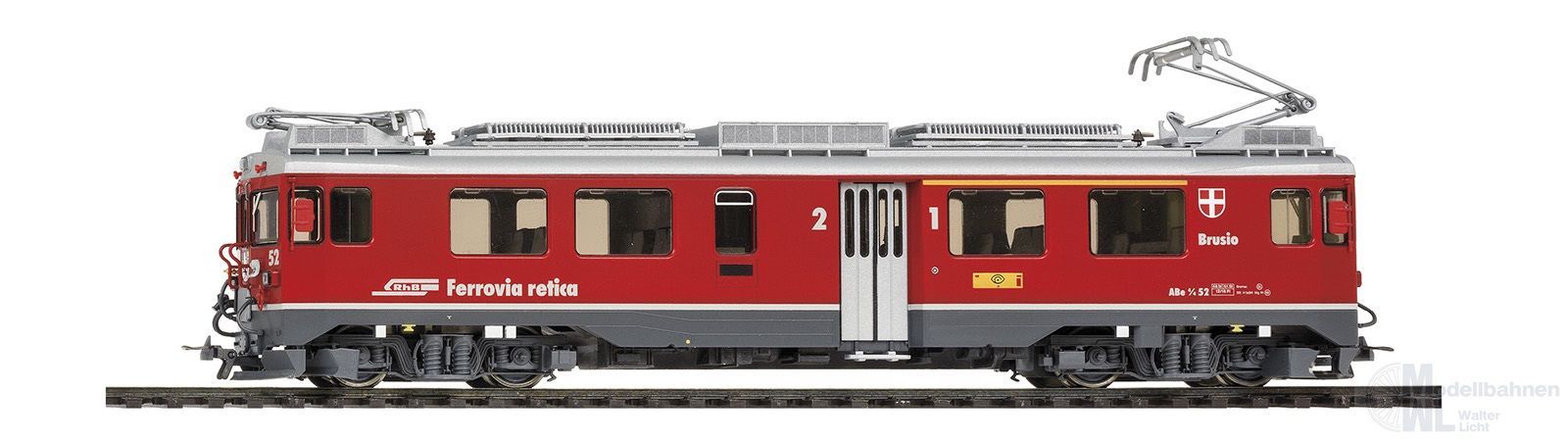 Bemo 1269113 - Triebwagen ABe 4/4 53 RhB Ep.VI Berninabahn Tirano neurot H0m