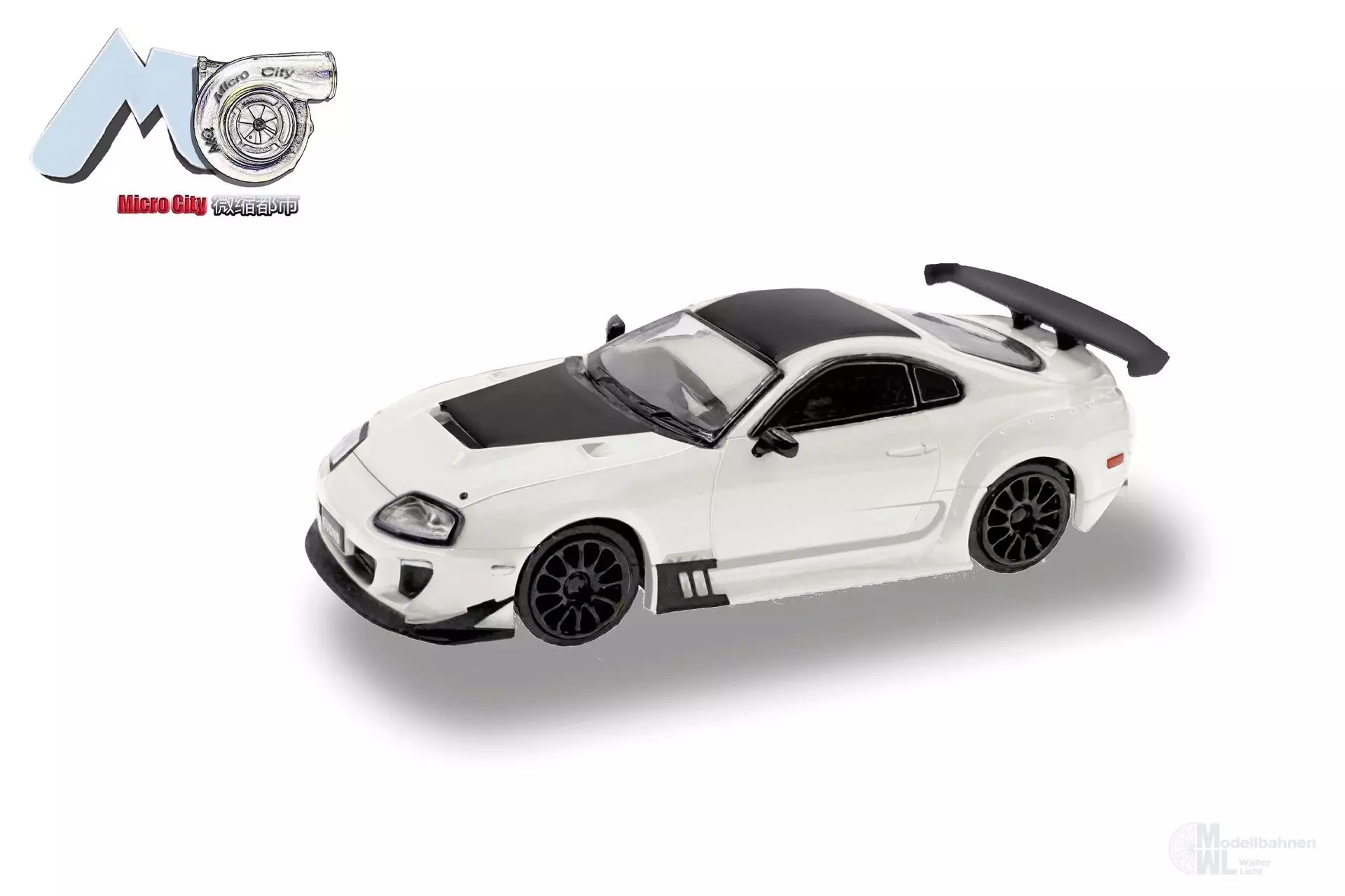 Herpa 87MC000029 - Toyota Supra weiß (1993-2002) H0 1:87