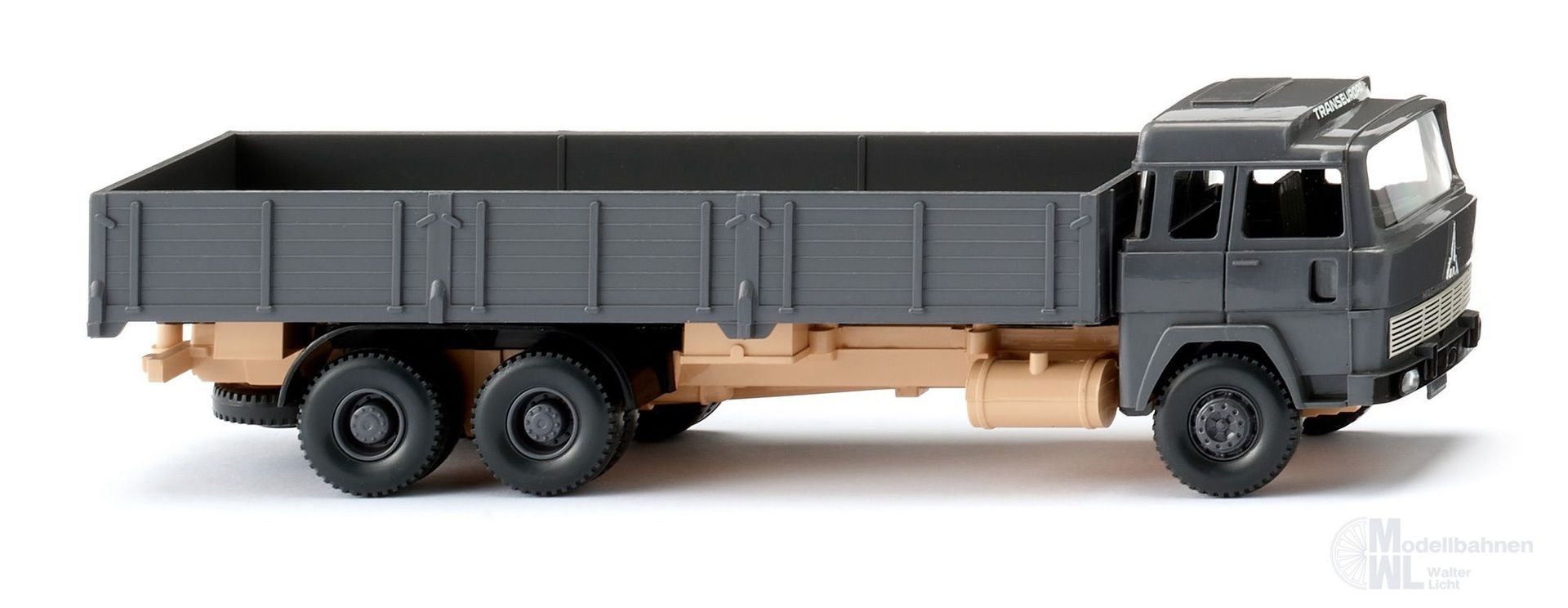 Wiking 043311 - Magirus 235 D Hochbordpritschen-Lkw Transeuropa H0 1:87