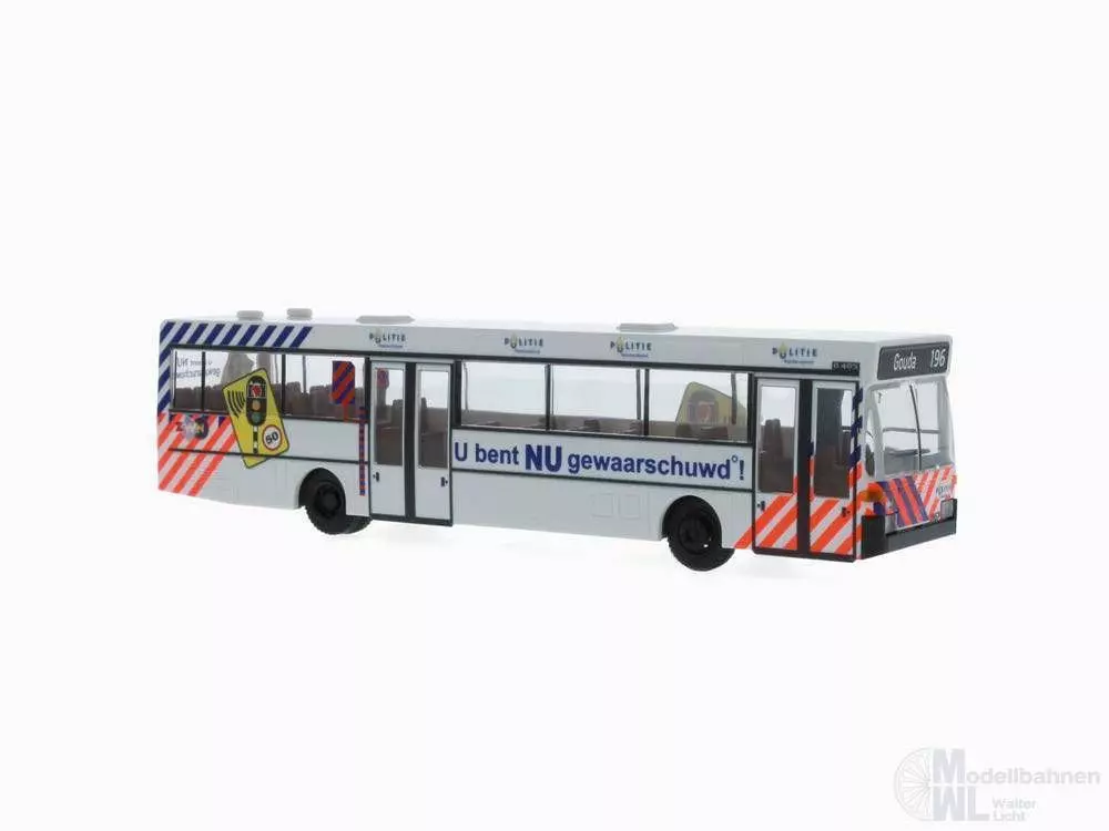 Rietze 71837 - Mercedes-Benz O 405 Politie ZWN (NL) H0 1:87