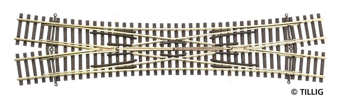 Tillig 83391 - Doppelkreuzungsweiche Baeseler TT 1:120