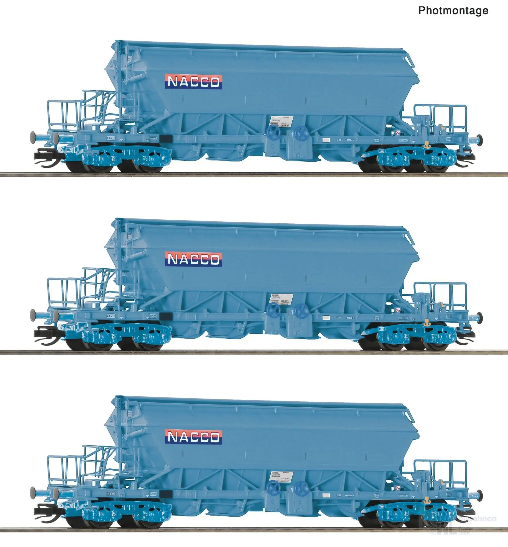 Roco 6680031 - Kaliwagen Set Nacco Ep.VI 3.tlg. TT 1:120