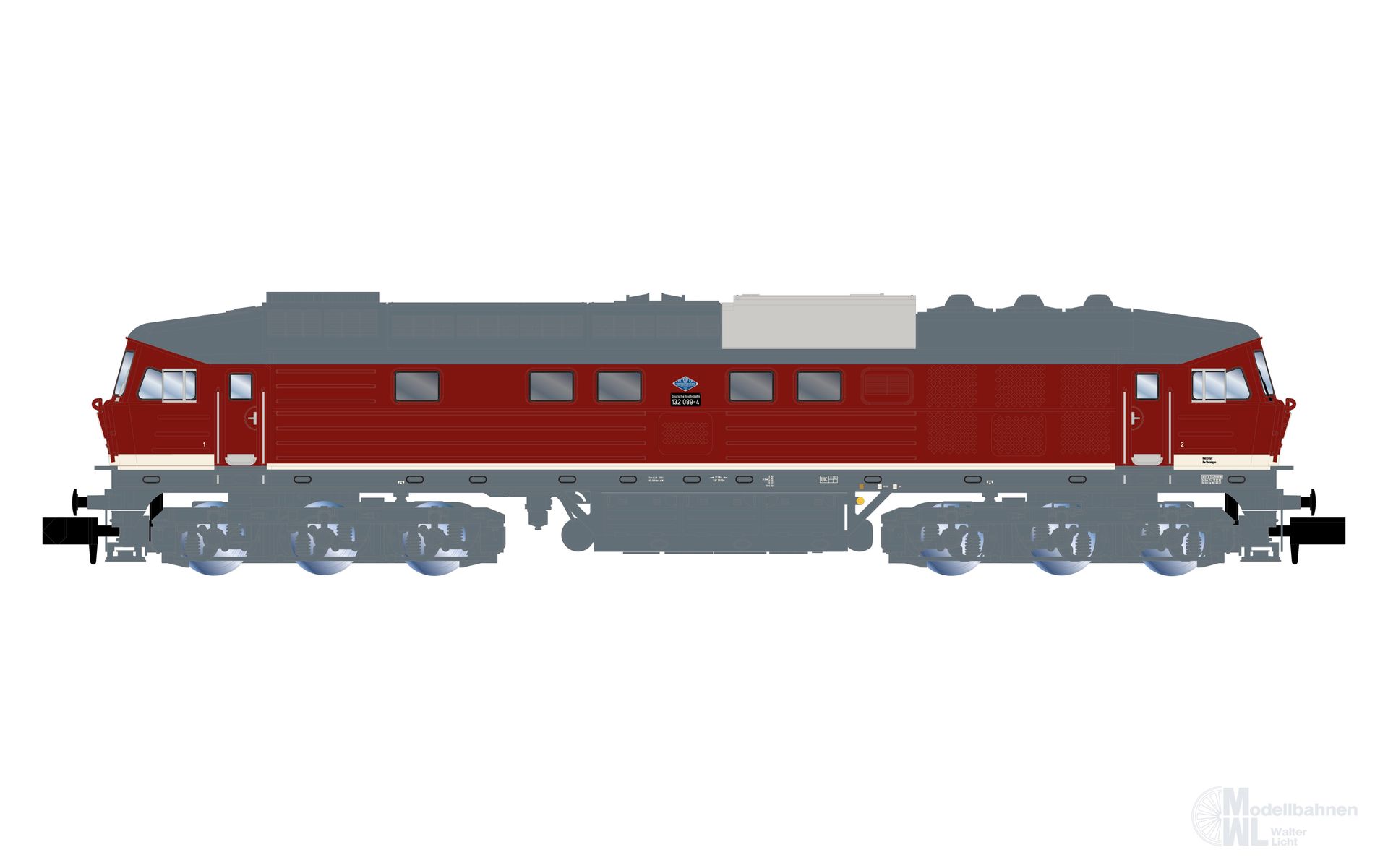 Arnold 2658 - Diesellok BR 132 089-4 DR Ep.IV N 1:160 Arnold 2658 - Diesellok BR 132 089-4 DR Ep.IV N 1:160