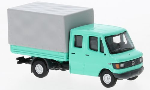 foto_gross Brekina 36952 - Mercedes-Benz L 207 Doka türkis H0 1:87