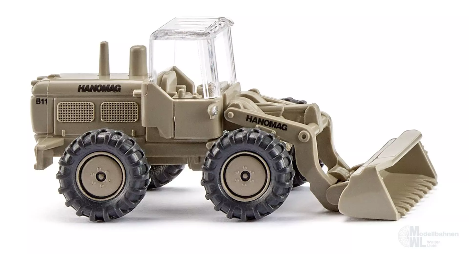 Wiking 097404 - Radlader Hanomag - olivgrau N 1:160