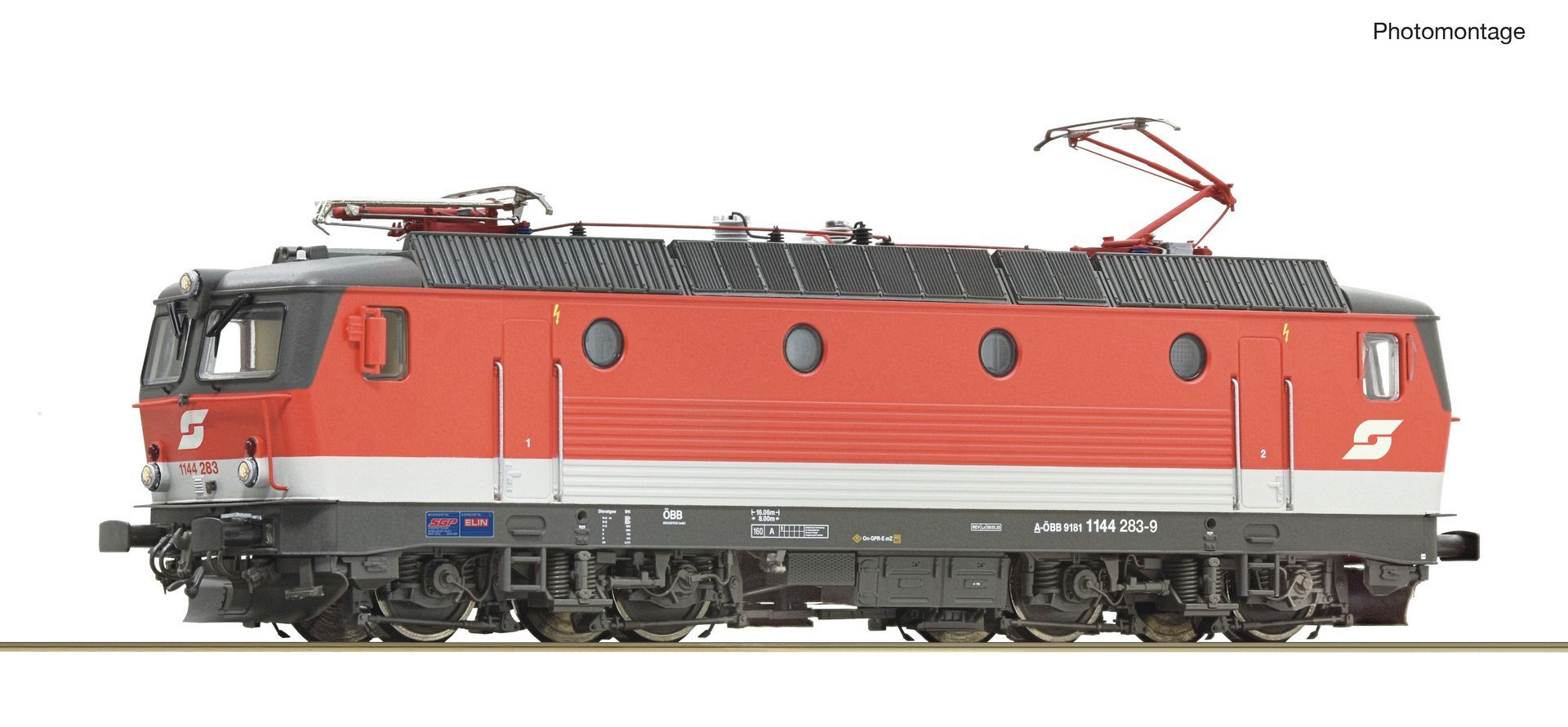 Roco 7520308 - E-Lok 1144 283 ÖBB H0/WS SOUND