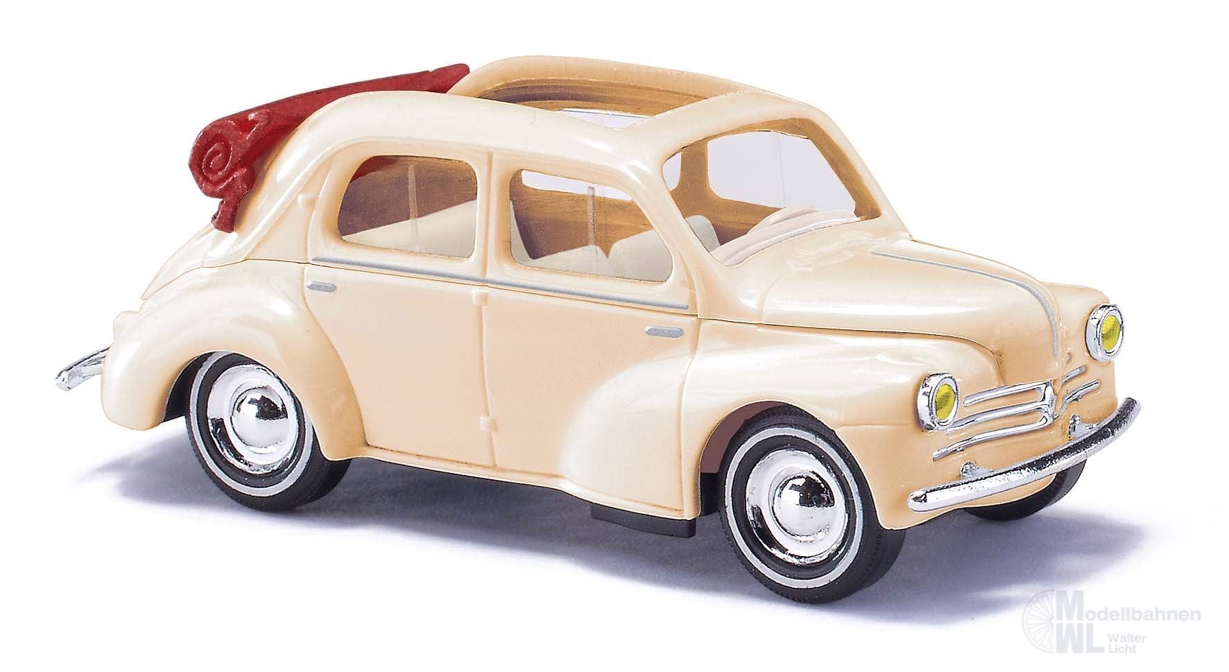Busch 46575 - Renault 4CV Cabrio beige H0 1:87 Busch 46575 - Renault 4CV Cabrio beige H0 1:87