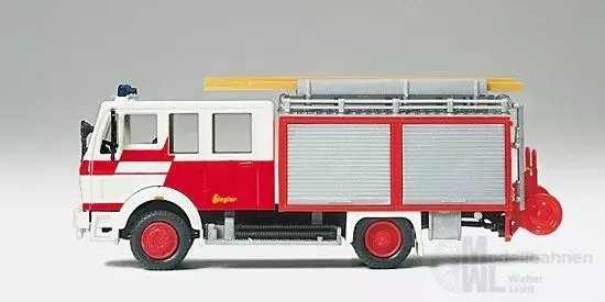Preiser 35022 - Mercedes Benz 1222 LF 16 AF Aufbau ZIEGLER H0 1:87