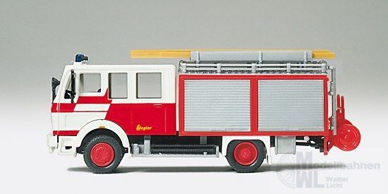 Preiser 35022 - Mercedes Benz 1222 LF 16 AF Aufbau ZIEGLER H0 1:87