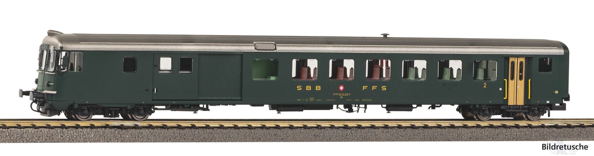 Piko 94362 - Steuerwagen SBB Ep.IV BDt 902-8 N 1:160