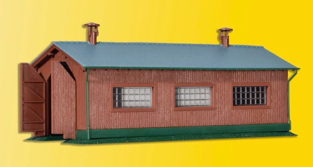 Kibri 37802 - Lokschuppen einständig N 1:160