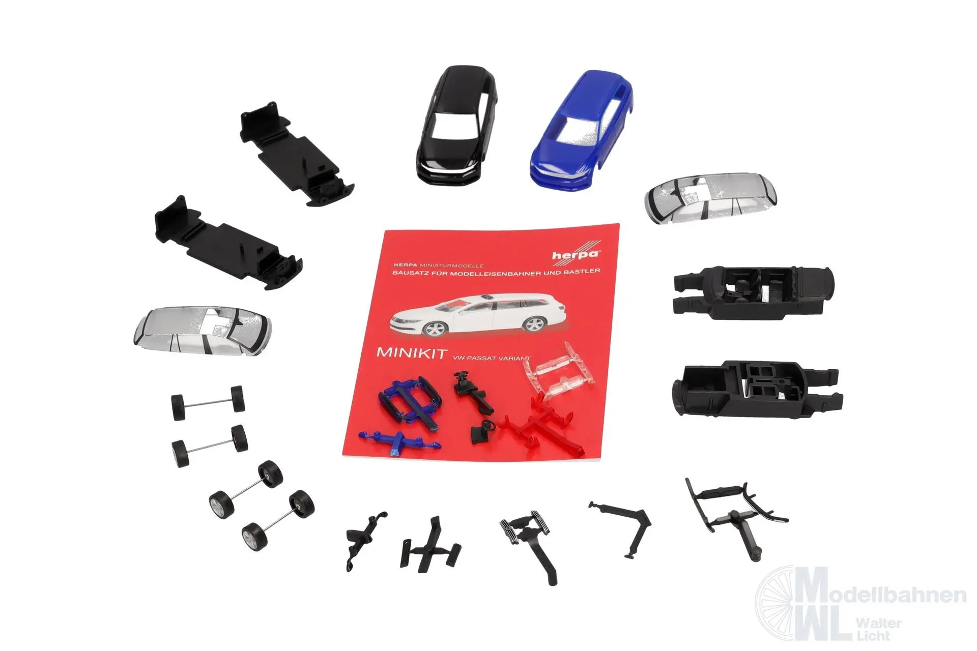 Herpa 013772-003 - MiKi VW Passat Variant 2 Stück H0 1:87