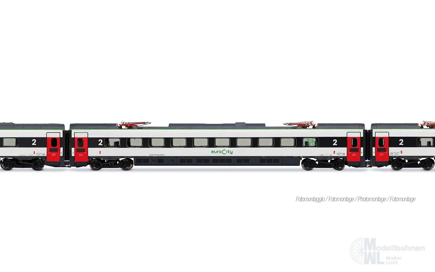 Lima 1682 - Triebzug ETR 610 FS Trenitalia Ep.VI 4.tlg. H0/GL
