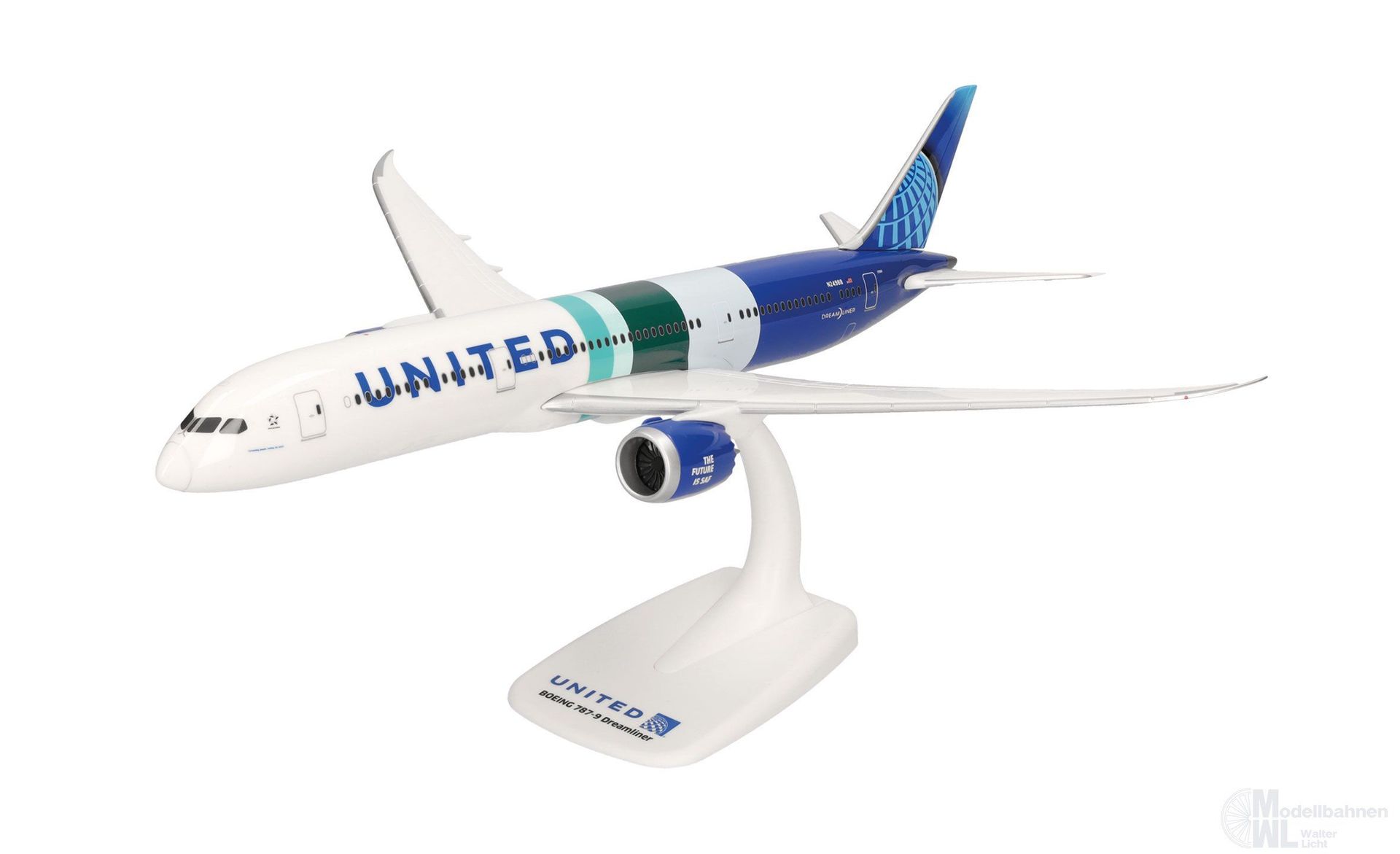 Herpa 614863 - Boeing 787-9 United Airlines SAF 1:200
