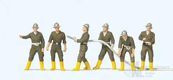 Preiser 10230 - Feuerwehrmänner Österreich H0 1:87