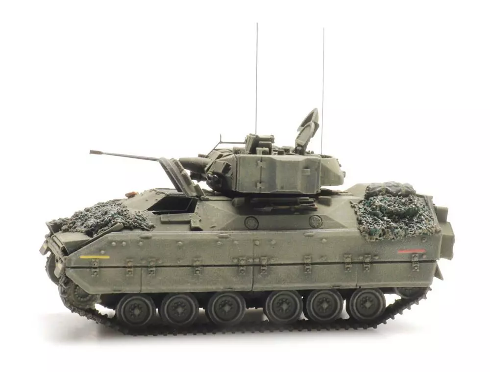 ARTITEC b.v. 6870268 - US M3 CFV Bradley Forest green combat ready H0 1:87