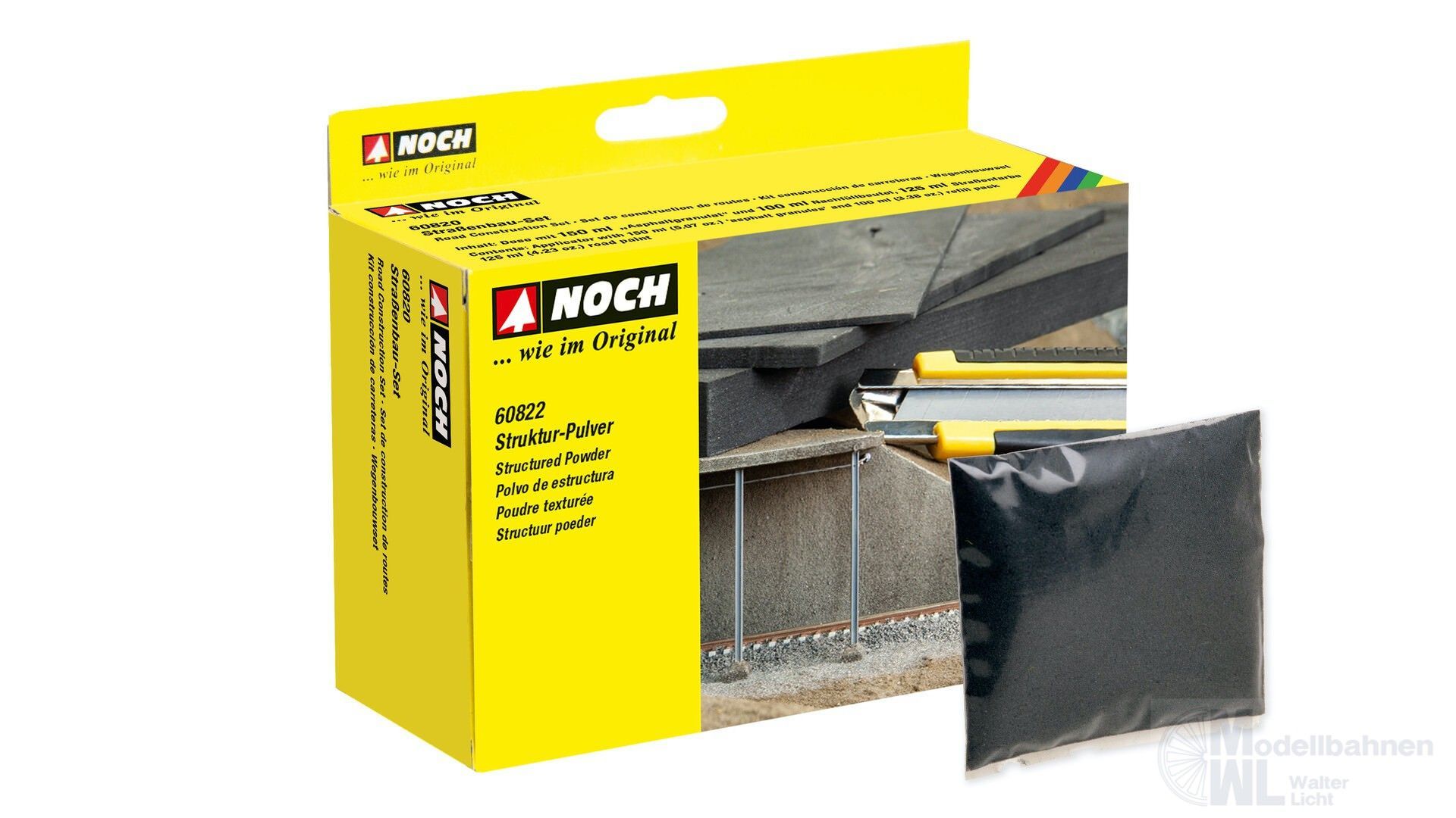 Noch 60822 - Struktur-Pulver G/1/0/H0/H0m/H0e/TT/N/Z