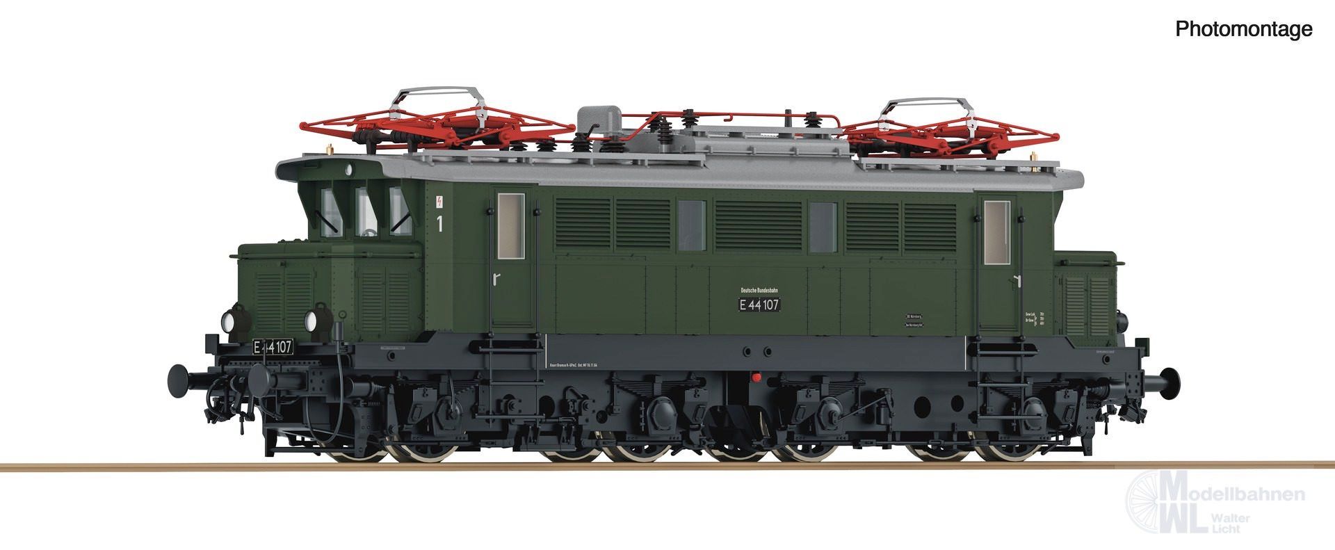 Roco 7500124 - E-Lok E 44 107 DB Ep.III H0/GL