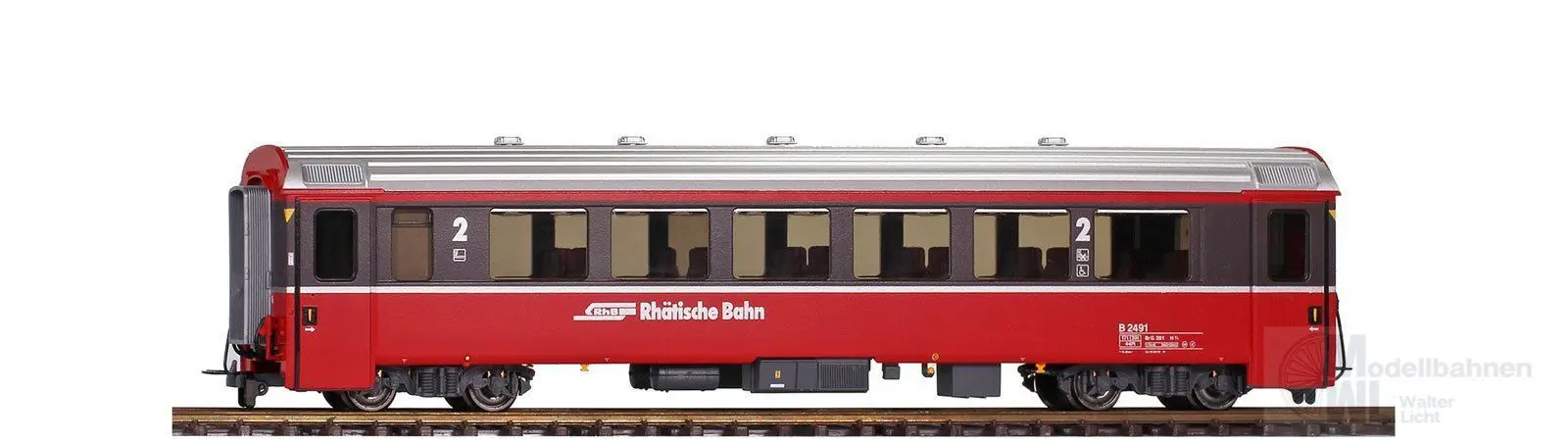 Bemo 3544102 - Personenwagen RhB EW IV B2492 Bernina Express H0/WS