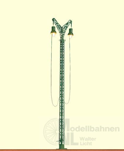 Brawa 5520 - Bahnhofsleuchte doppelt H0 1:87 Brawa 5520 - Bahnhofsleuchte doppelt H0 1:87