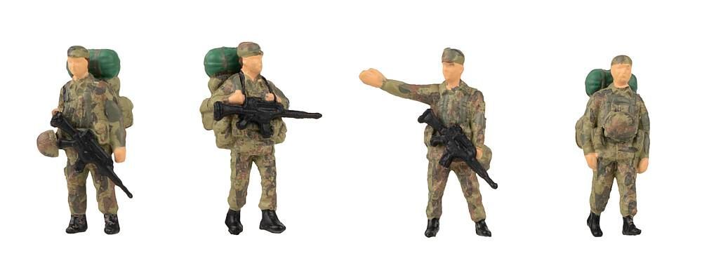 Faller 151753 - Soldaten mit Gepäck H0 1:87 Faller 151753 - Soldaten mit Gepäck H0 1:87