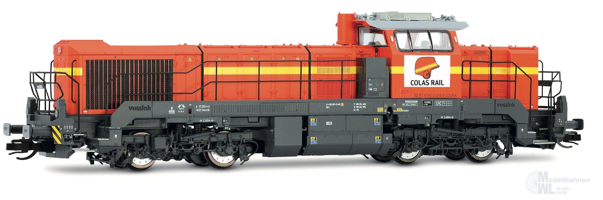 Arnold 9083 - Diesellok Vossloh DE 18 Colas Rail Ep.VI TT 1:120
