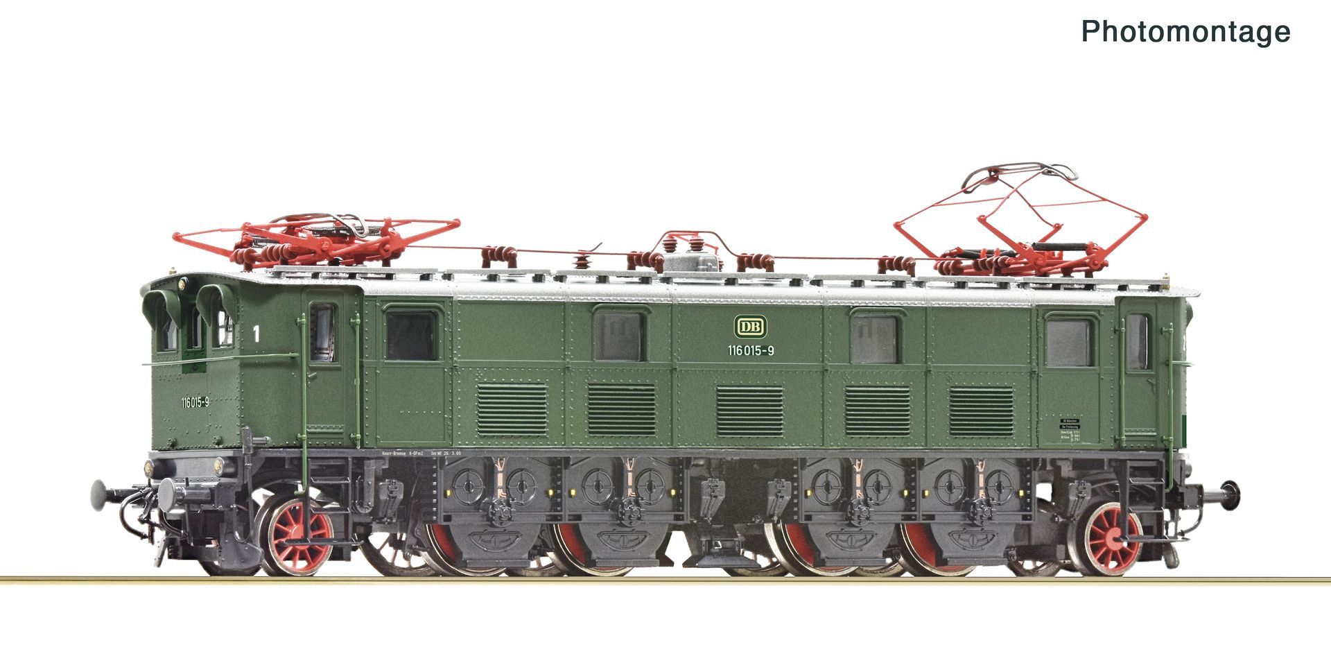 Roco 7510156 - E-Lok BR 116 015-9 DB Ep.IV H0/GL SOUND