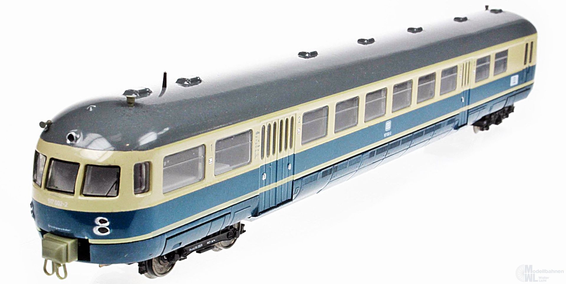 NPE NL33014 - Triebwagen BR 517 002-2 blau/beige DB Ep.IV H0/EXPRESS