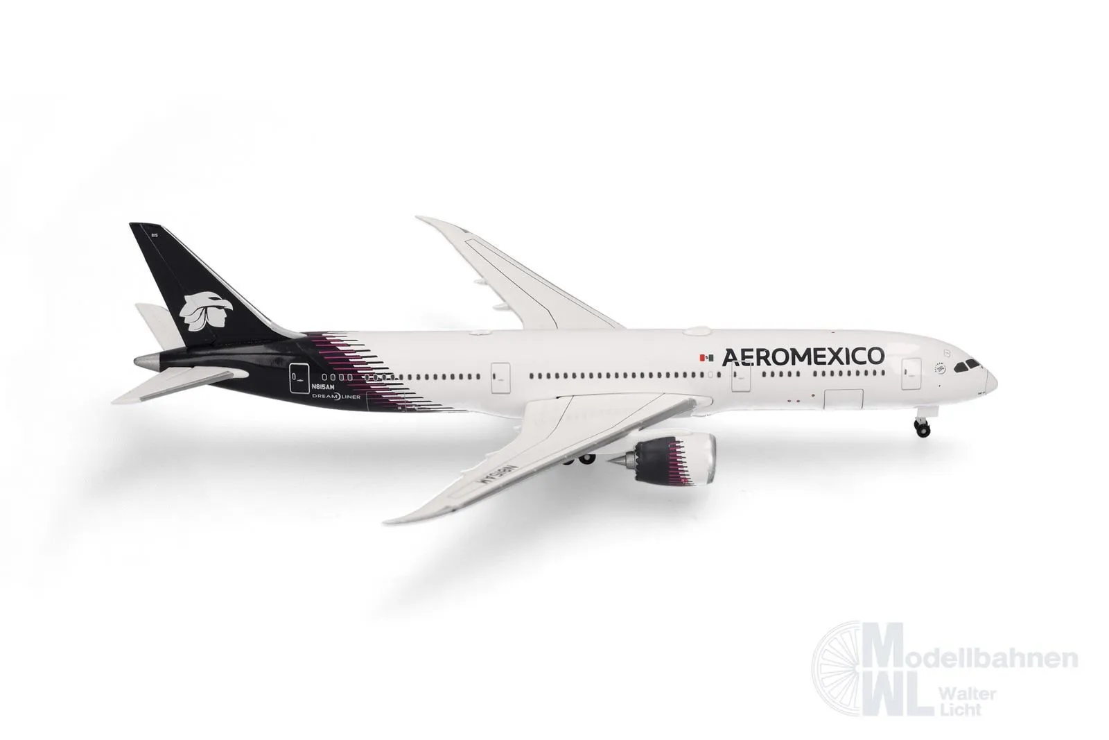 Herpa 539425 - Boeing 787-9 Dreamliner Aeroméxico 1:500