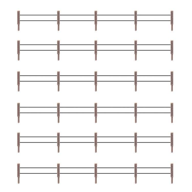 Faller 180432 - Eisenzaun mit Betonpfosten 400 cmH0 1:87