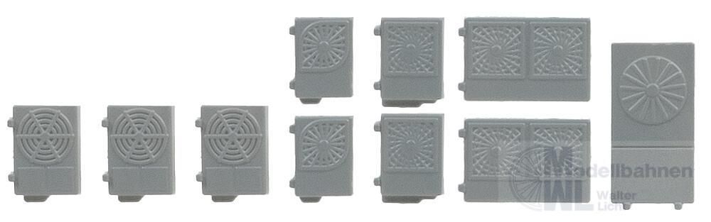 Faller 180005 - 10 Wärmepumpen H0 1:87 Faller 180005 - 10 Wärmepumpen H0 1:87