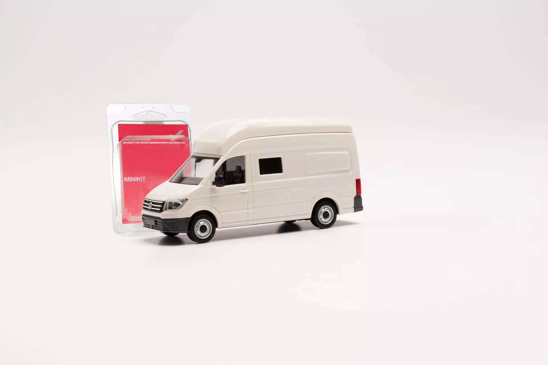 Herpa 13888 - Minikit VW Crafter Grand California weiß unbedruckt H0 1:87 1:87